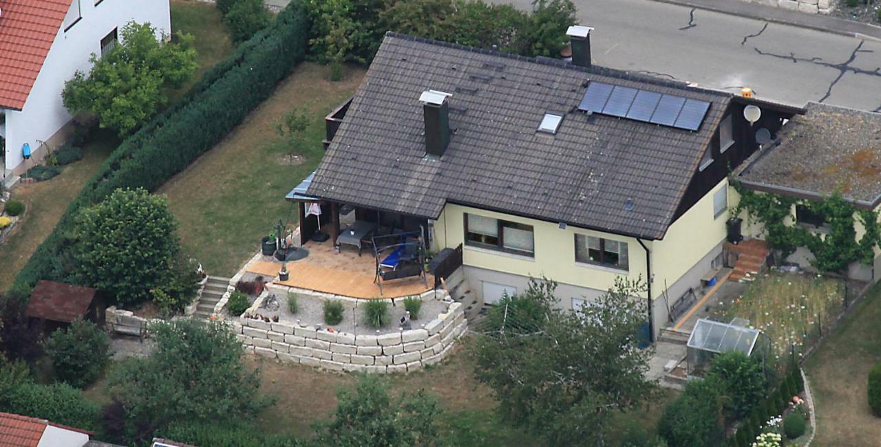 Wirtsbauers-Ferienwohnung Merklingen Bagian luar foto